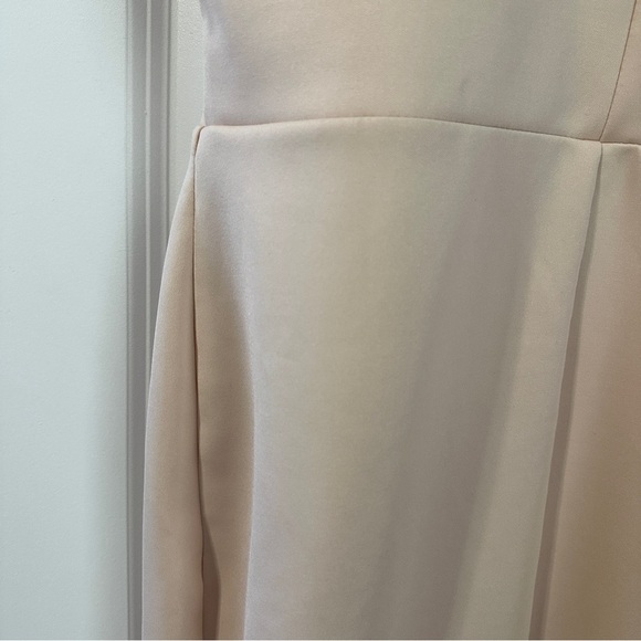 ASOS Design Light Pink Spaghetti Strap Knee Length Dress Women’s Size 10 Pastel - Picture 11 of 16